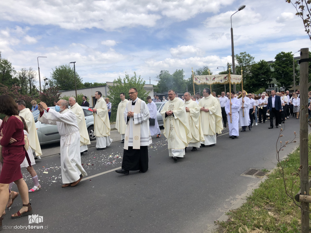 Procesja Bożego Ciała w parafii św. Józefa