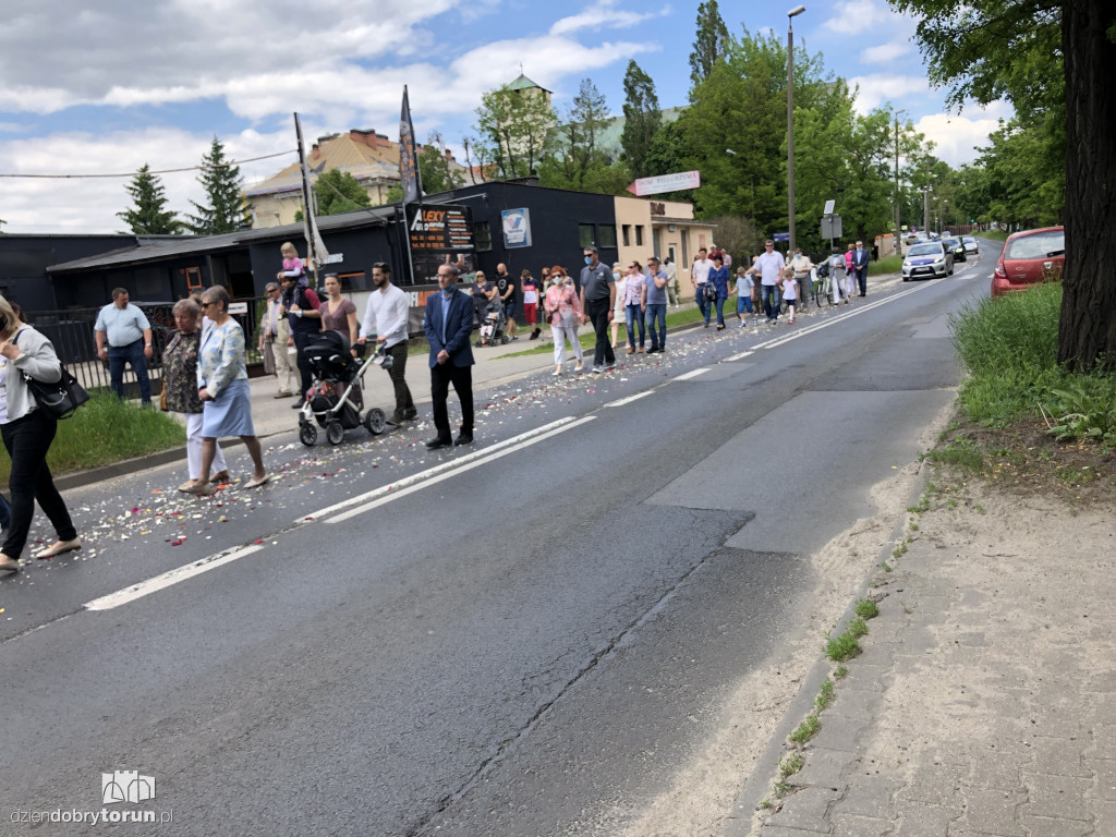 Procesja Bożego Ciała w parafii św. Józefa