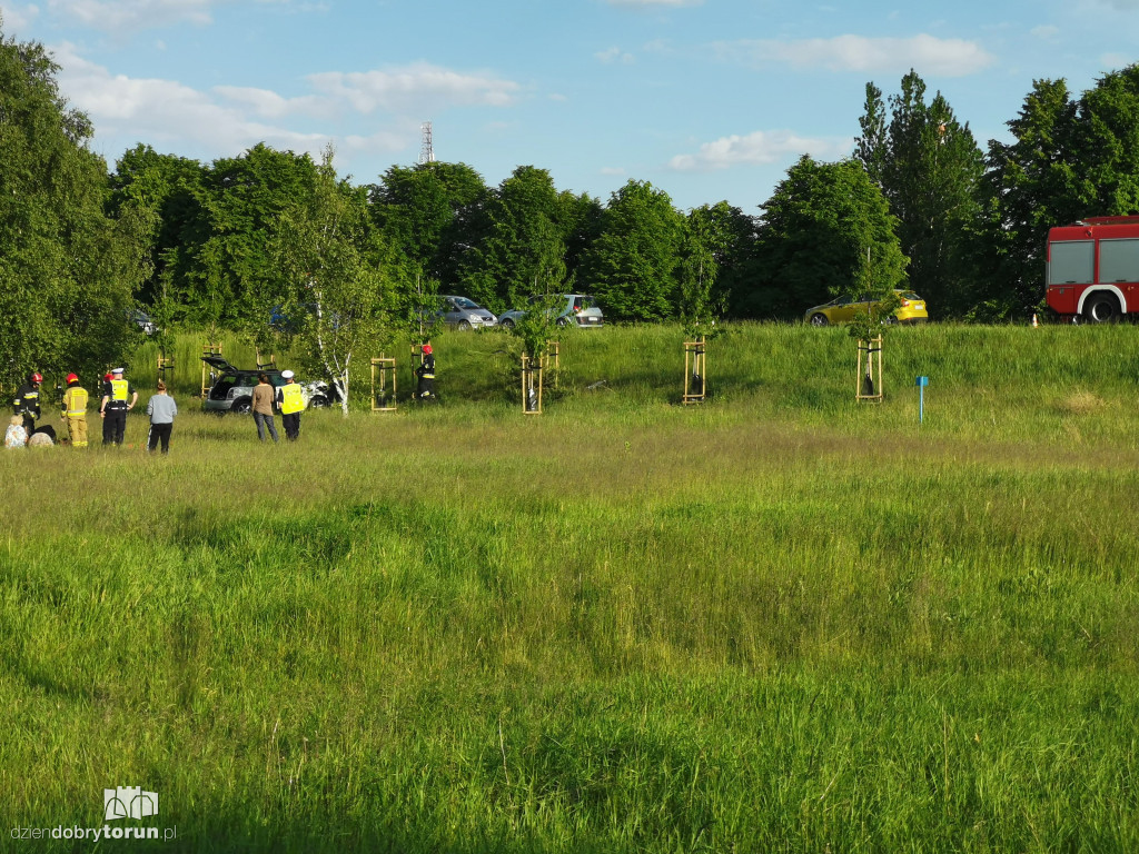 Toruń: wypadek przy ul. Gniewkowskiej