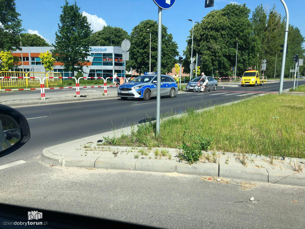 Toruń: kolizja przy  Szosie Chełmińskiej