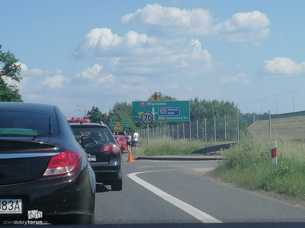 Wypadek w Nowym Ciechocinku k. Torunia