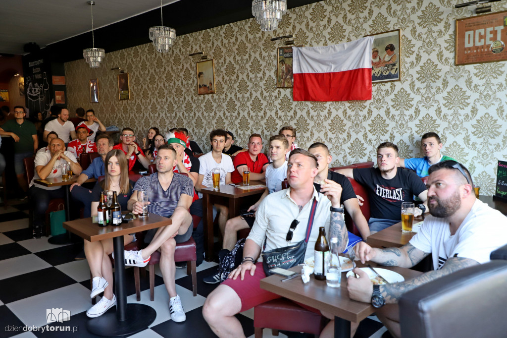 Strefy kibica na starówce w Toruniu