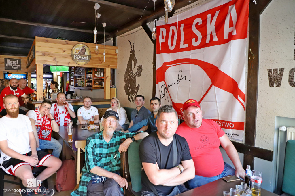 Strefy kibica na starówce w Toruniu