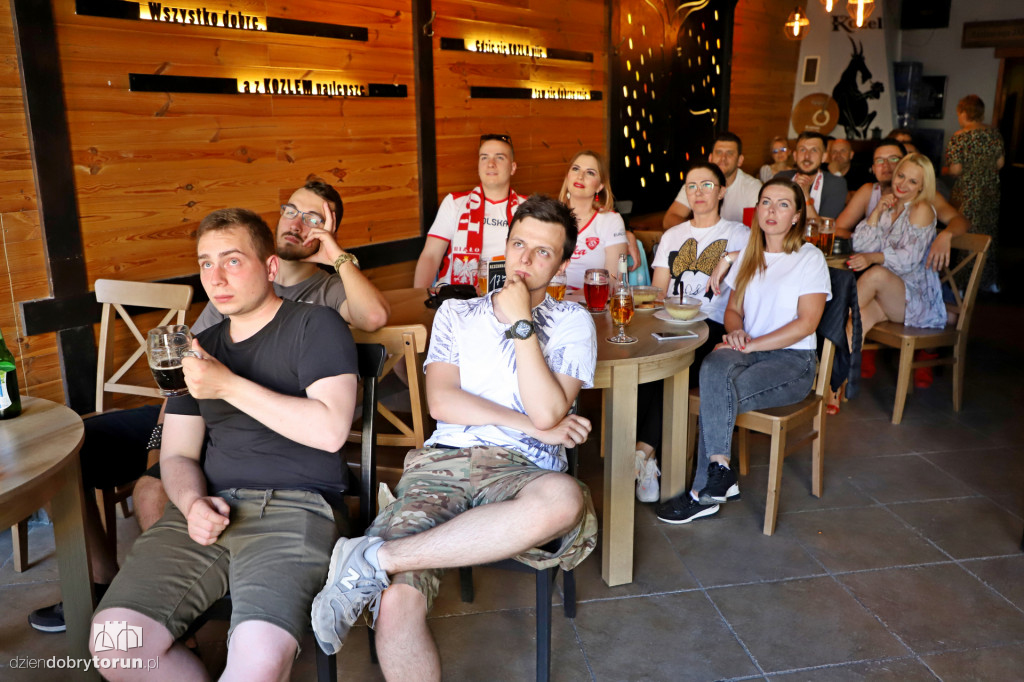 Strefy kibica na starówce w Toruniu