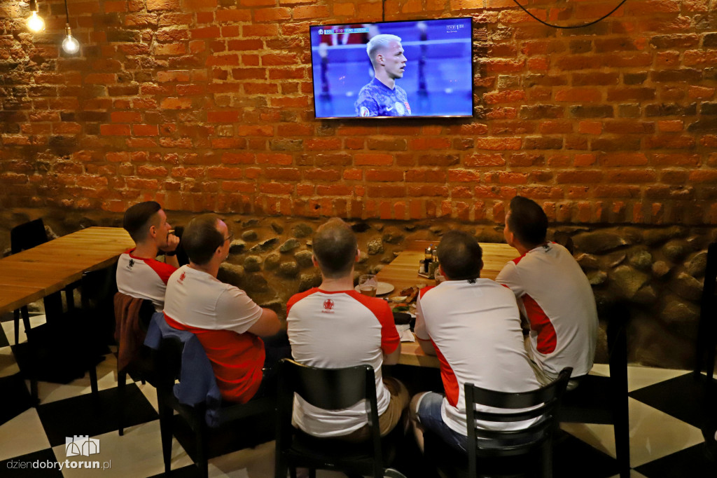 Strefy kibica na starówce w Toruniu