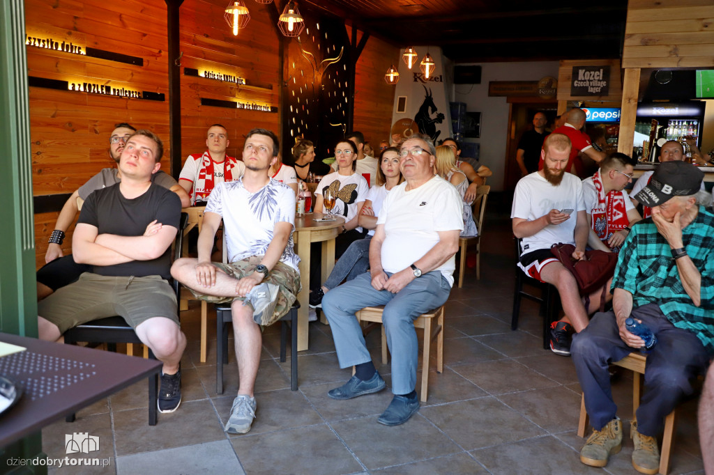 Strefy kibica na starówce w Toruniu