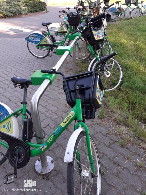 Toruń: zepsute stacje roweru miejskiego