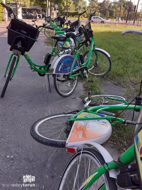 Toruń: zepsute stacje roweru miejskiego