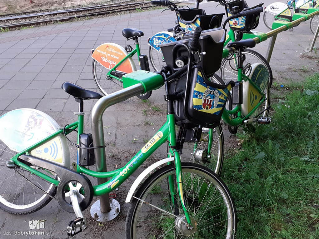Toruń: zepsute stacje roweru miejskiego