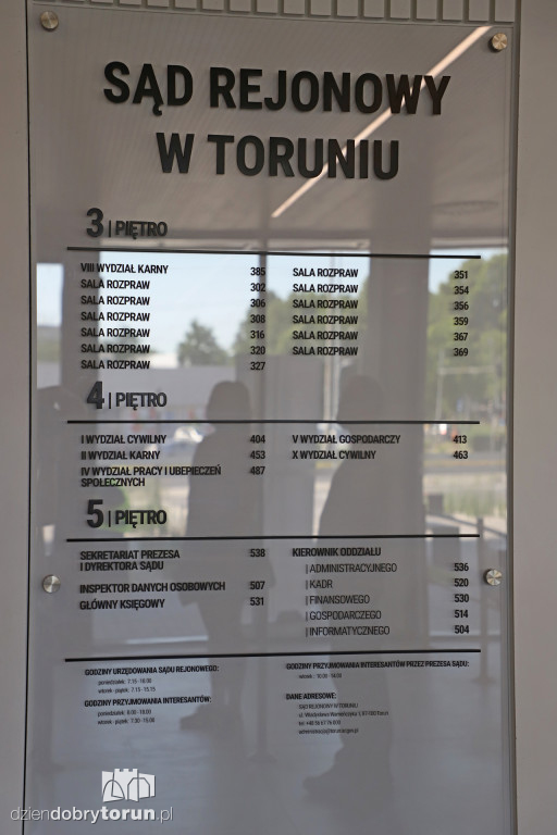 Zwiedzanie Sądu Rejonowego