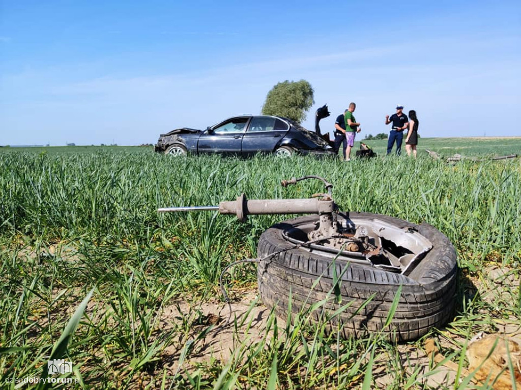 Wypadek w Grzywnie pod Toruniem