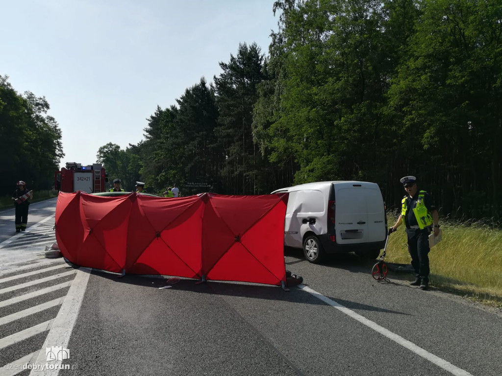 Tragiczny wypadek w Cierpicach k. Torunia