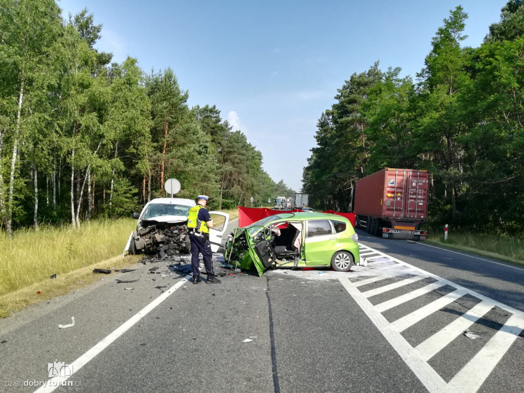 Tragiczny wypadek w Cierpicach k. Torunia