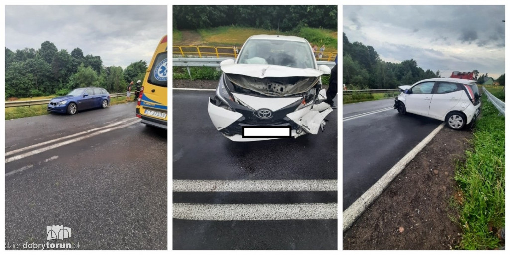 Wypadek w Rzęczkowie pod Toruniem