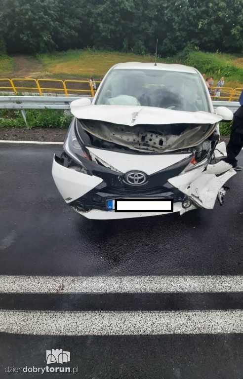 Wypadek w Rzęczkowie pod Toruniem