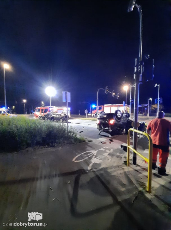 Toruń: wypadek przy Szosie Chełmińskiej