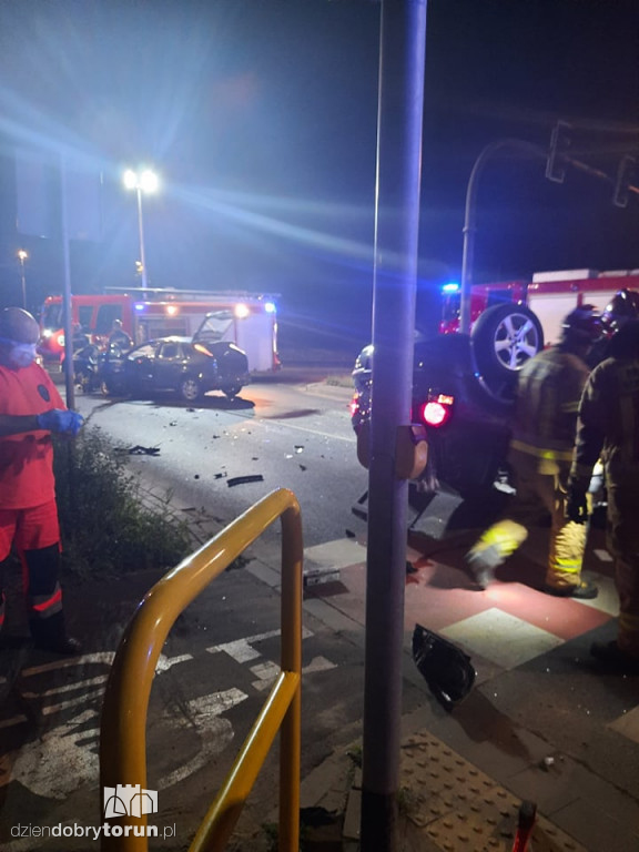 Toruń: wypadek przy Szosie Chełmińskiej