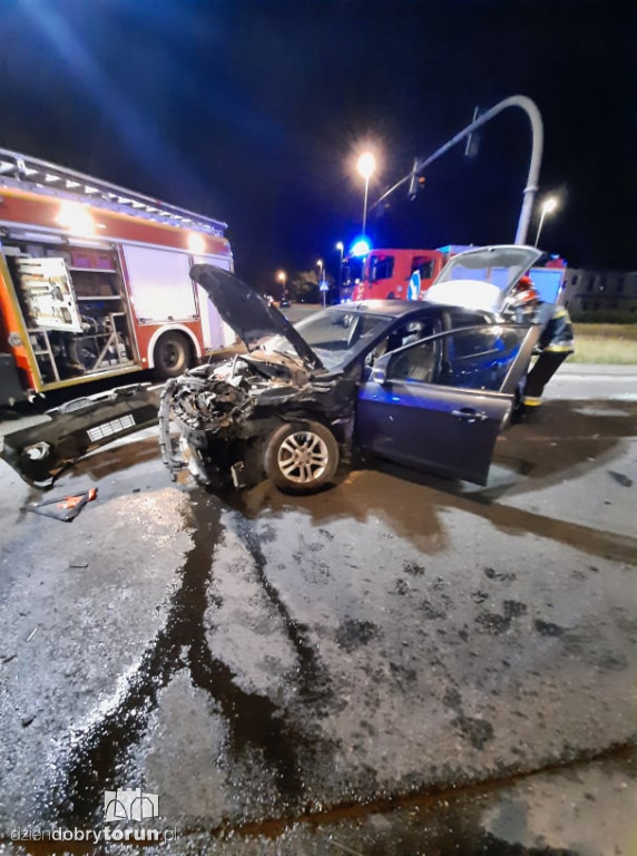 Toruń: wypadek przy Szosie Chełmińskiej