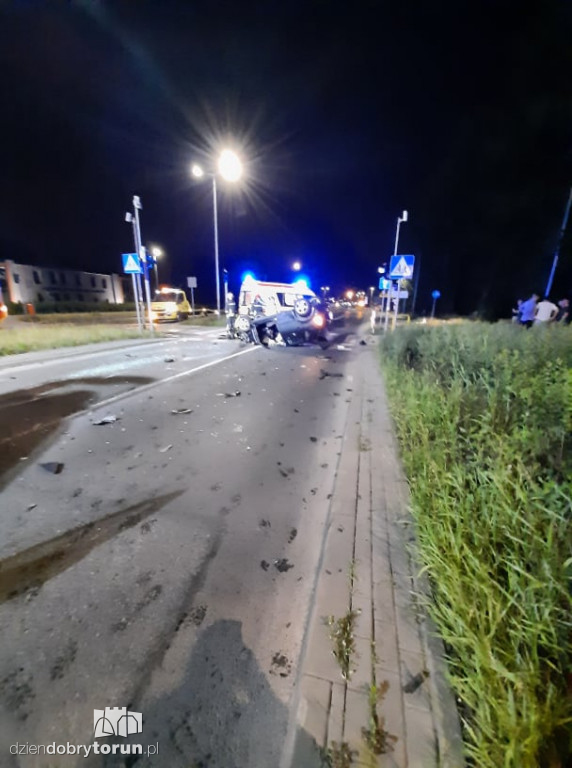 Toruń: wypadek przy Szosie Chełmińskiej