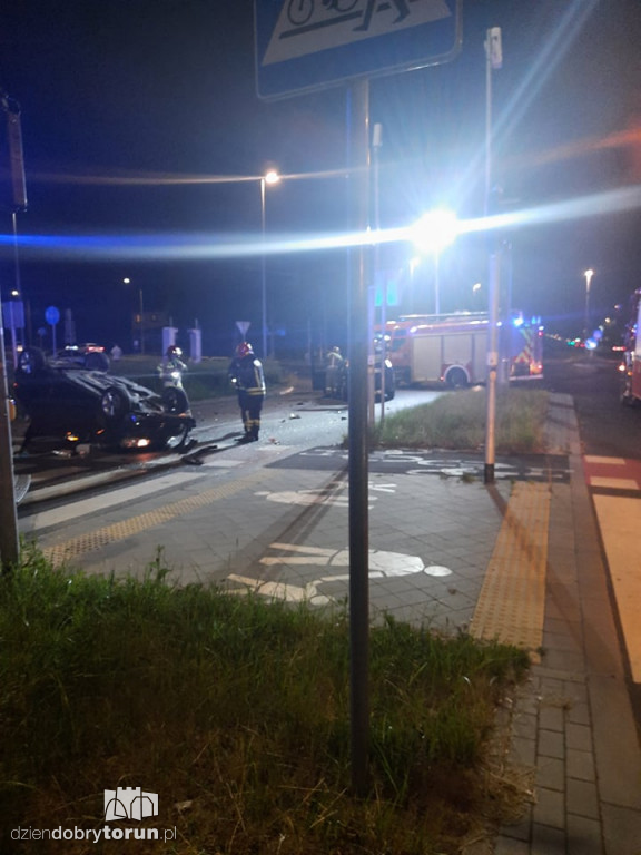 Toruń: wypadek przy Szosie Chełmińskiej