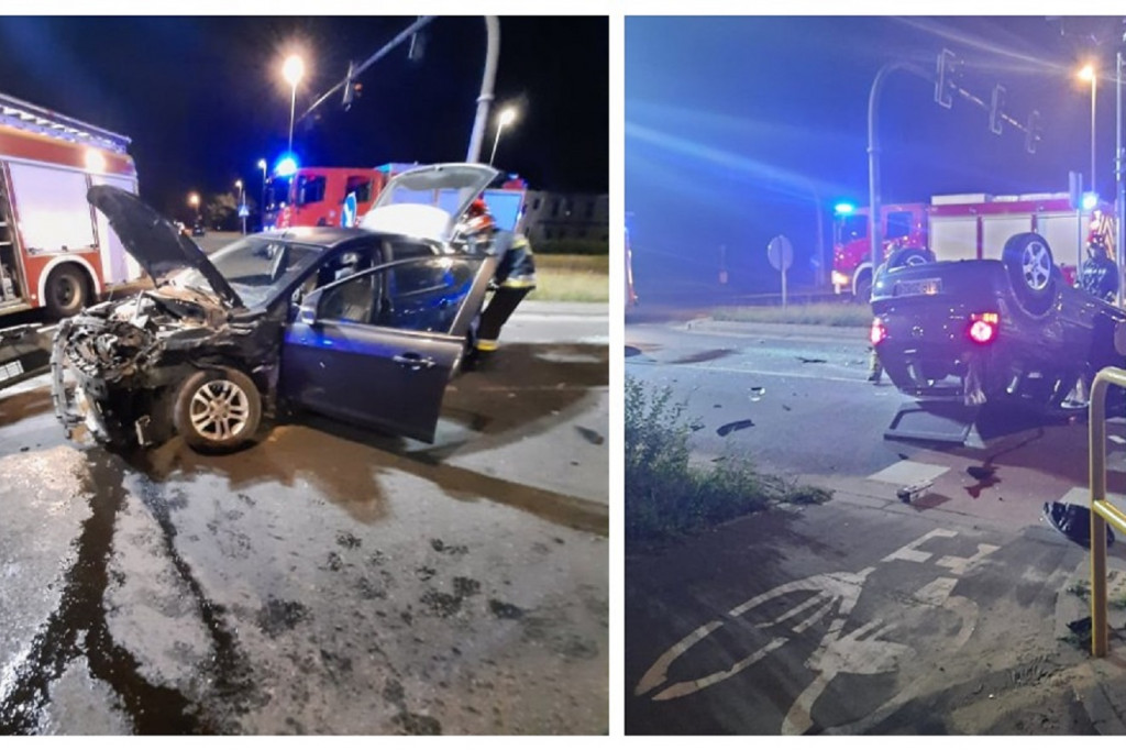 Toruń: wypadek przy Szosie Chełmińskiej