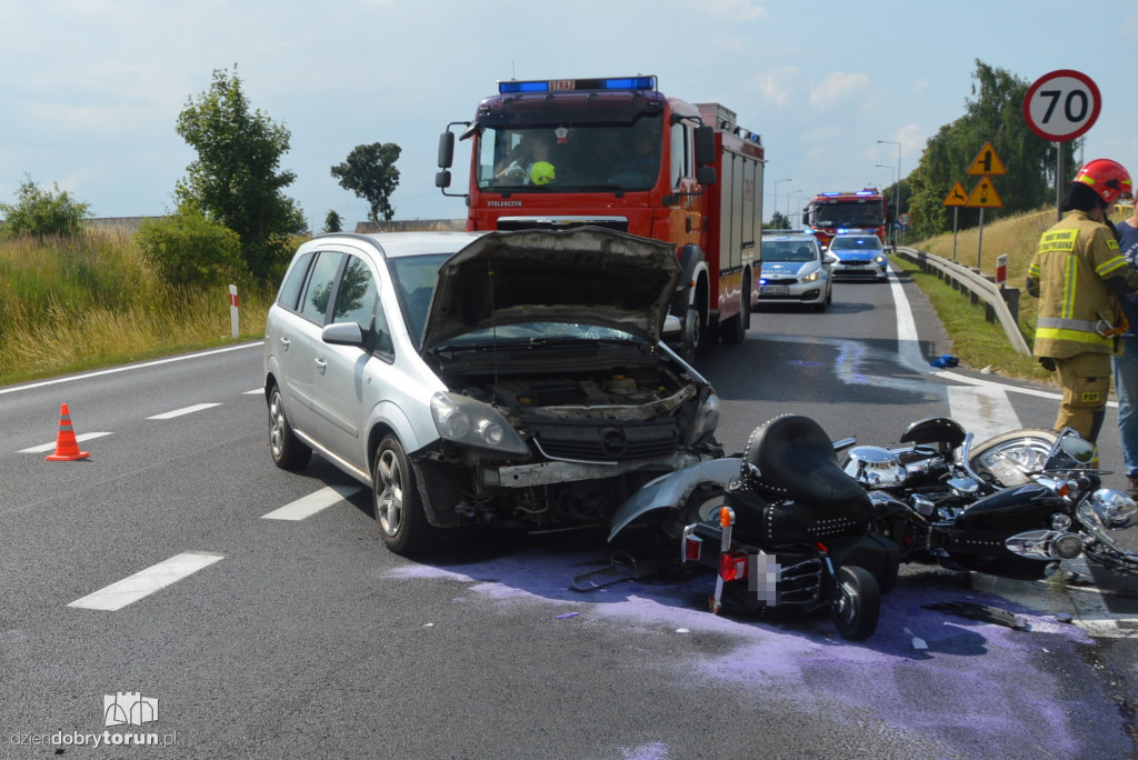 Groźny wypadek pod Toruniem