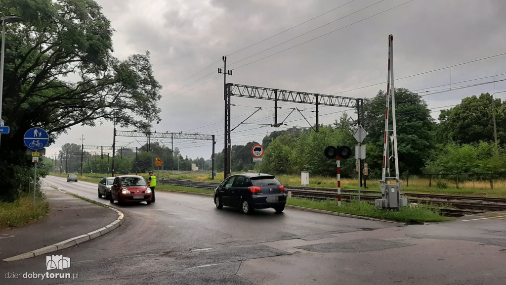 Akcja bezpieczny przejazd kolejowy