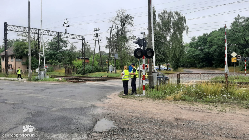 Akcja bezpieczny przejazd kolejowy