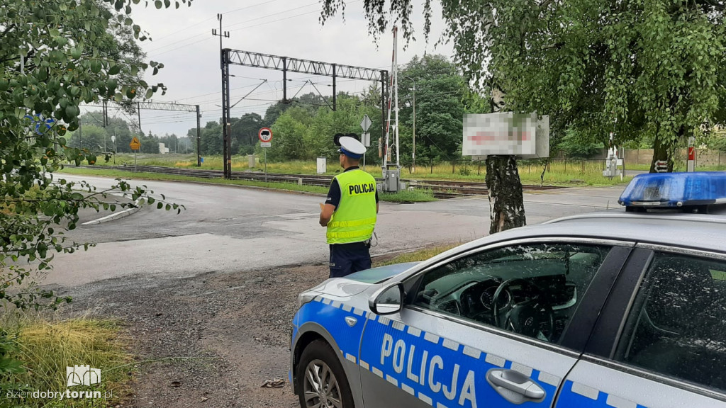 Akcja bezpieczny przejazd kolejowy