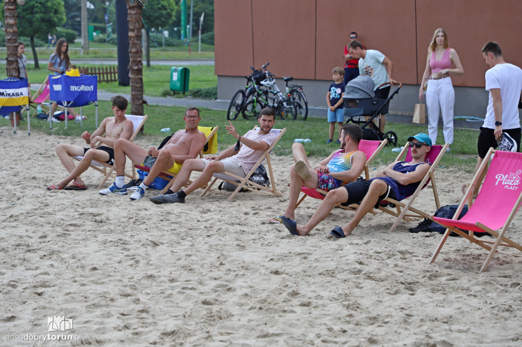 Anioły Toruń - Skra Bełchatów siatkówka na plaży