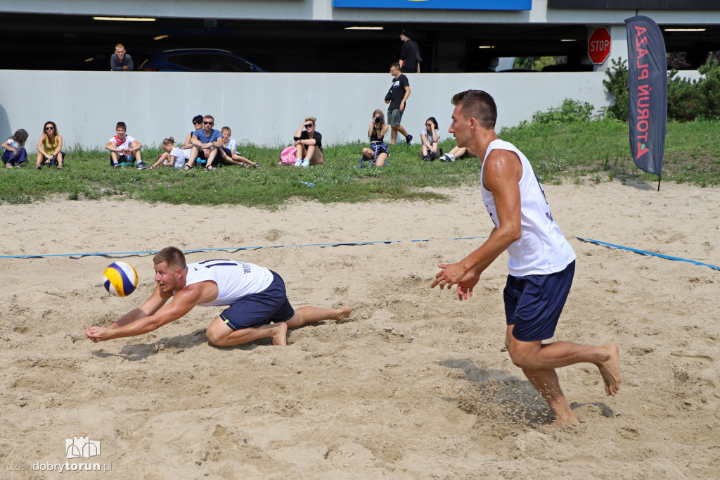 Anioły Toruń - Skra Bełchatów siatkówka na plaży