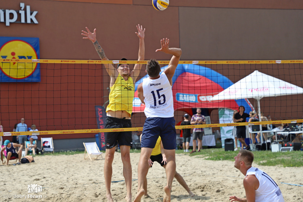 Anioły Toruń - Skra Bełchatów siatkówka na plaży
