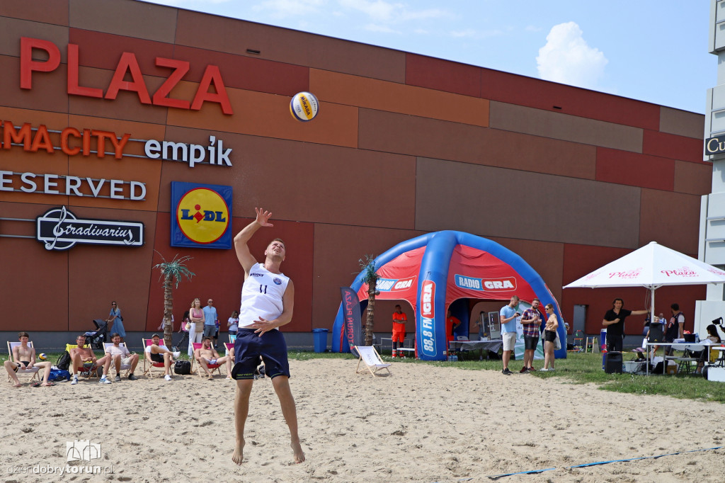 Anioły Toruń - Skra Bełchatów siatkówka na plaży