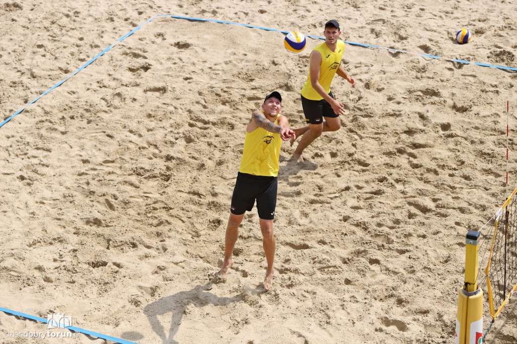 Anioły Toruń - Skra Bełchatów siatkówka na plaży
