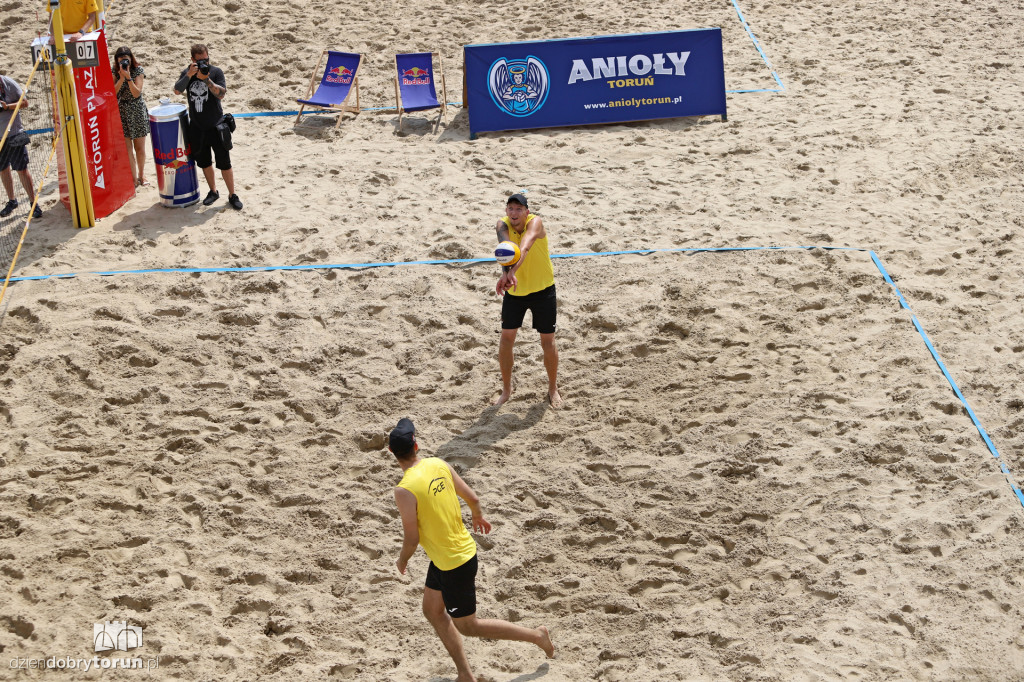 Anioły Toruń - Skra Bełchatów siatkówka na plaży