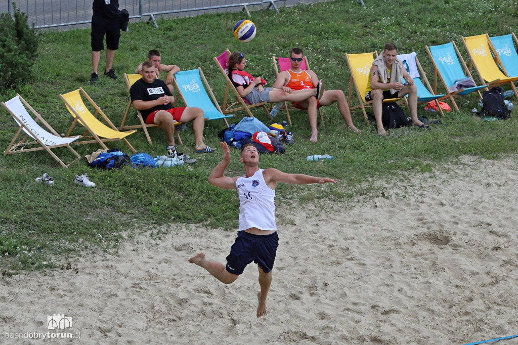 Anioły Toruń - Skra Bełchatów siatkówka na plaży