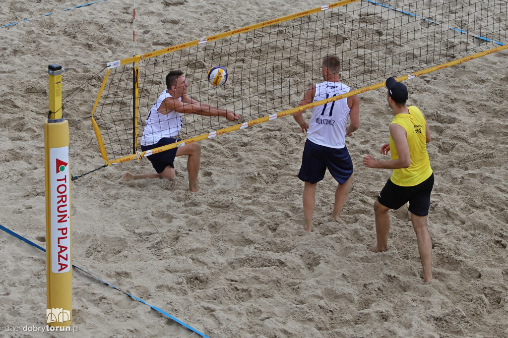 Anioły Toruń - Skra Bełchatów siatkówka na plaży