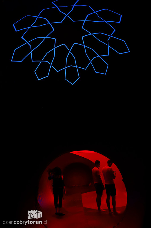 Instalacja ,,Luminarium Albesila'' gotowa do zwiedzania