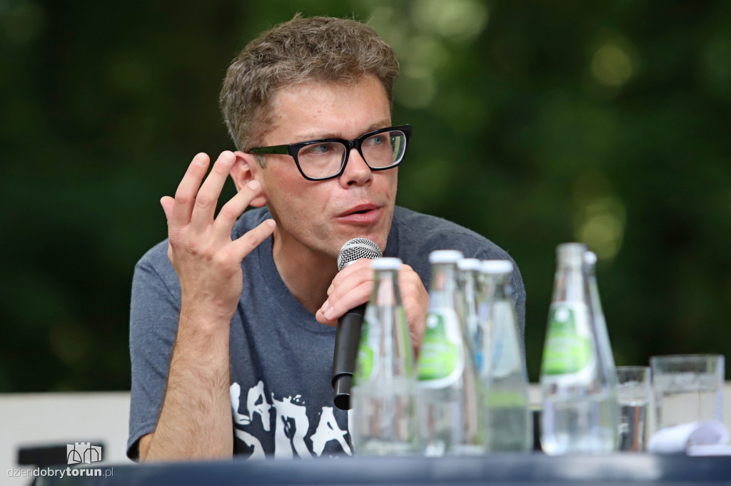 Sędziowie Igor Tuleya i Piotr Gąciarek w Toruniu