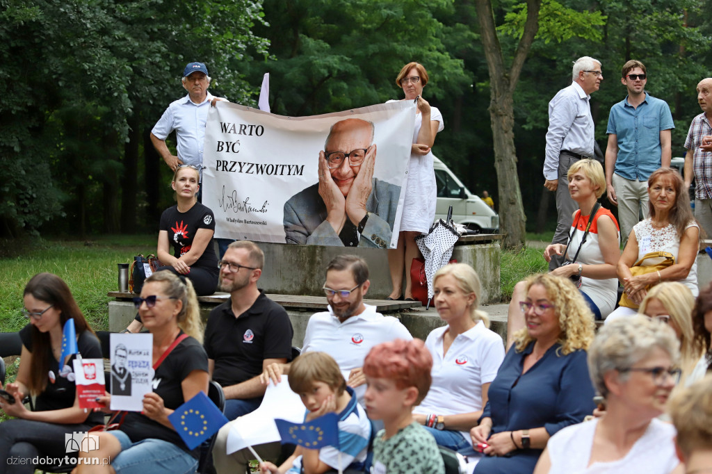 Sędziowie Igor Tuleya i Piotr Gąciarek w Toruniu