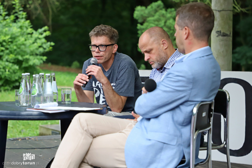 Sędziowie Igor Tuleya i Piotr Gąciarek w Toruniu