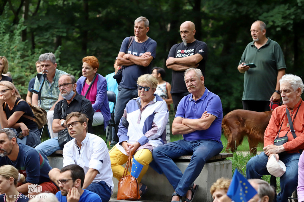 Sędziowie Igor Tuleya i Piotr Gąciarek w Toruniu