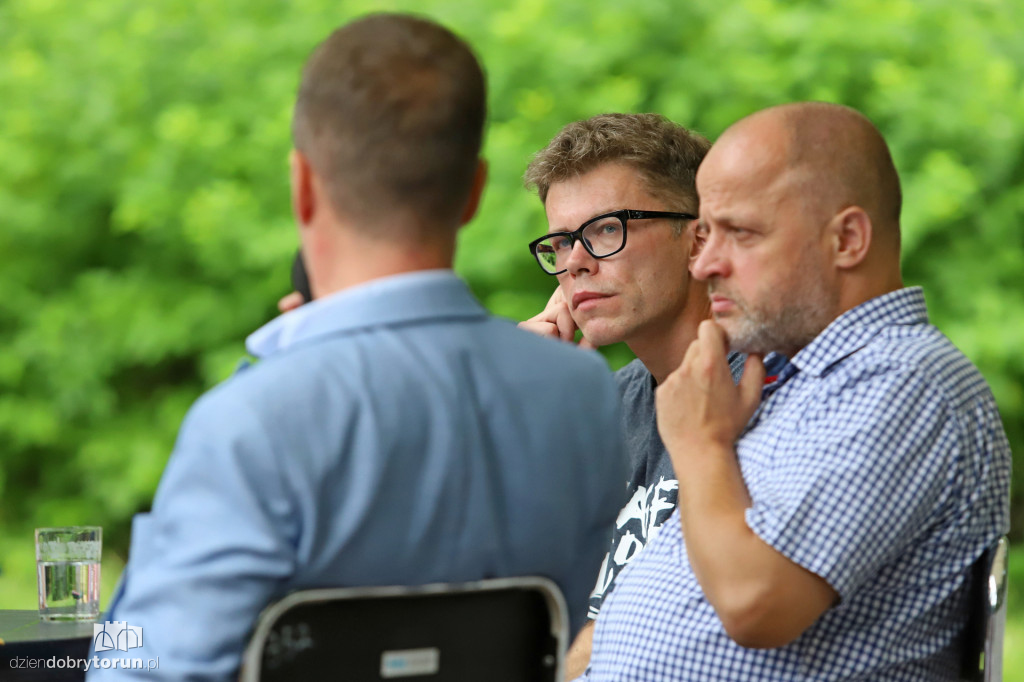Sędziowie Igor Tuleya i Piotr Gąciarek w Toruniu