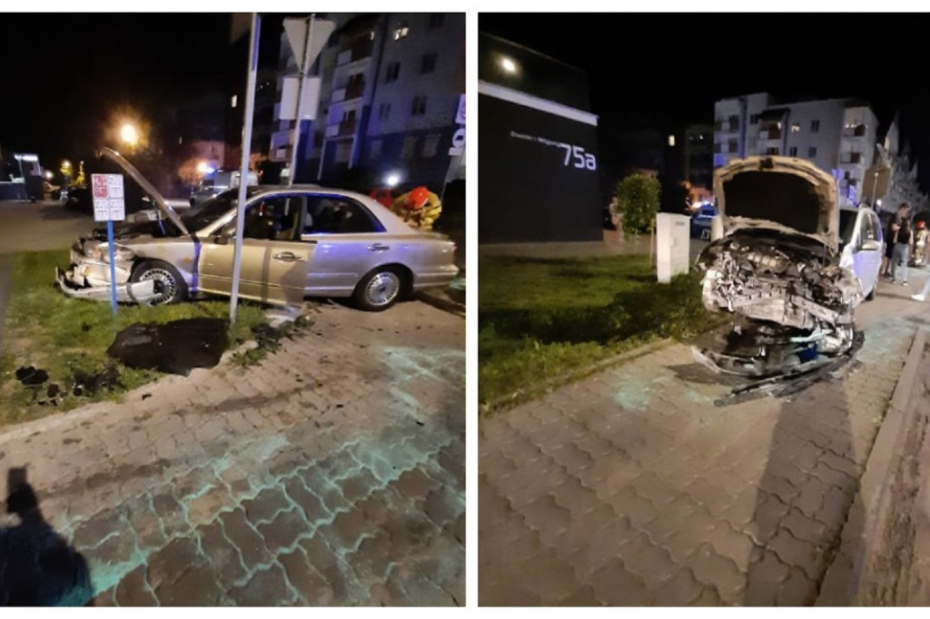 Toruń: kolizja dwóch aut przy Żwirki i Wigury