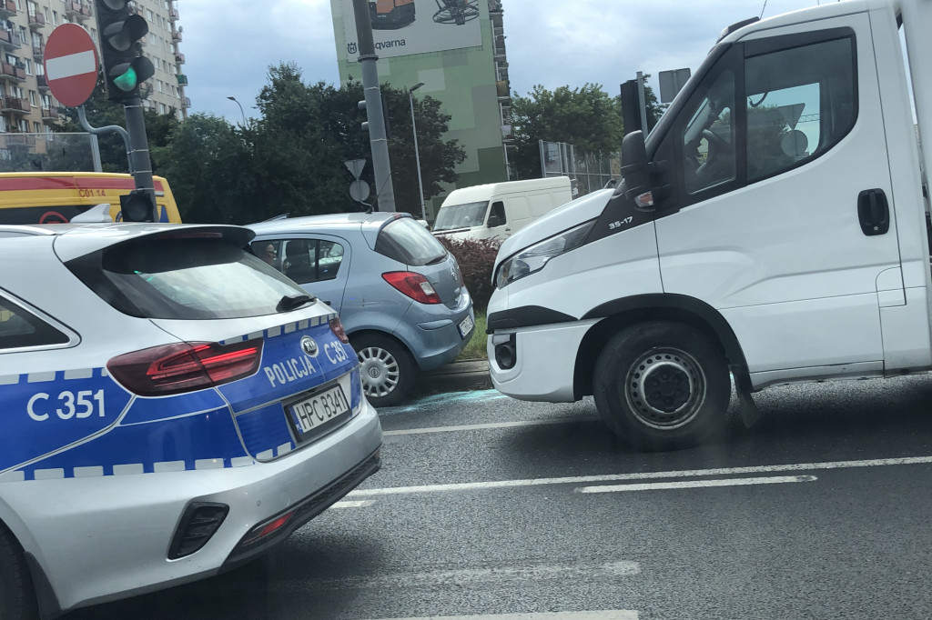 Toruń: wypadek przy Grudziądzkiej