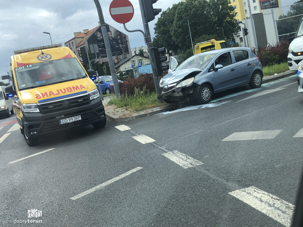 Toruń: wypadek przy Grudziądzkiej