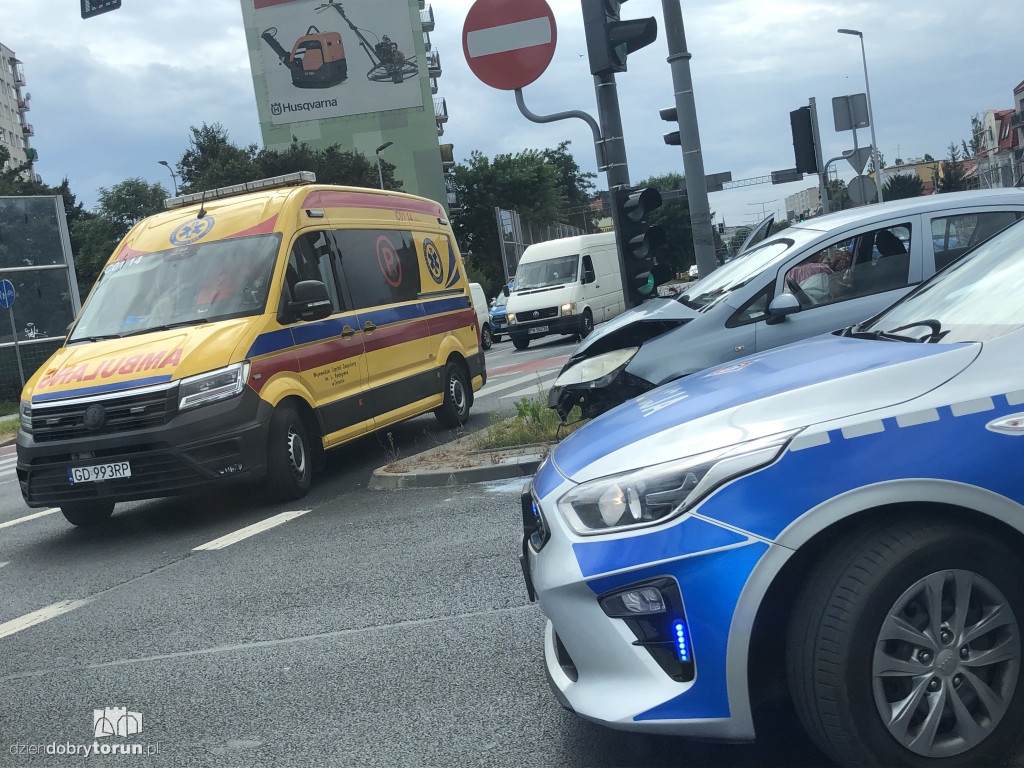 Toruń: wypadek przy Grudziądzkiej