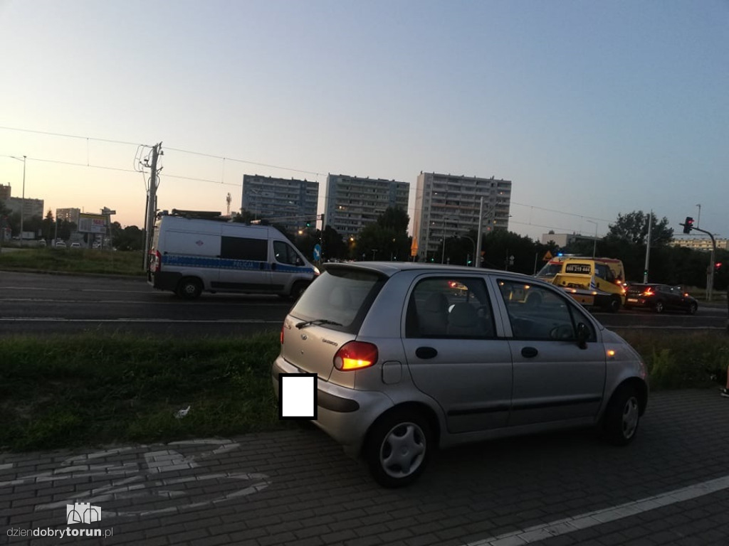 Toruń: zderzenie przy OBI na Rubinkowie