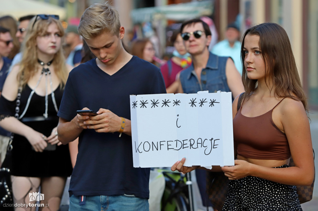 Protest przeciw Kukiz 15