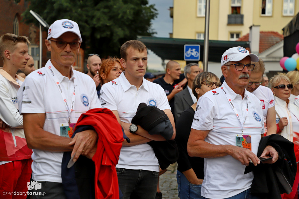 Otwarcie zawodów balonowych w Toruniu